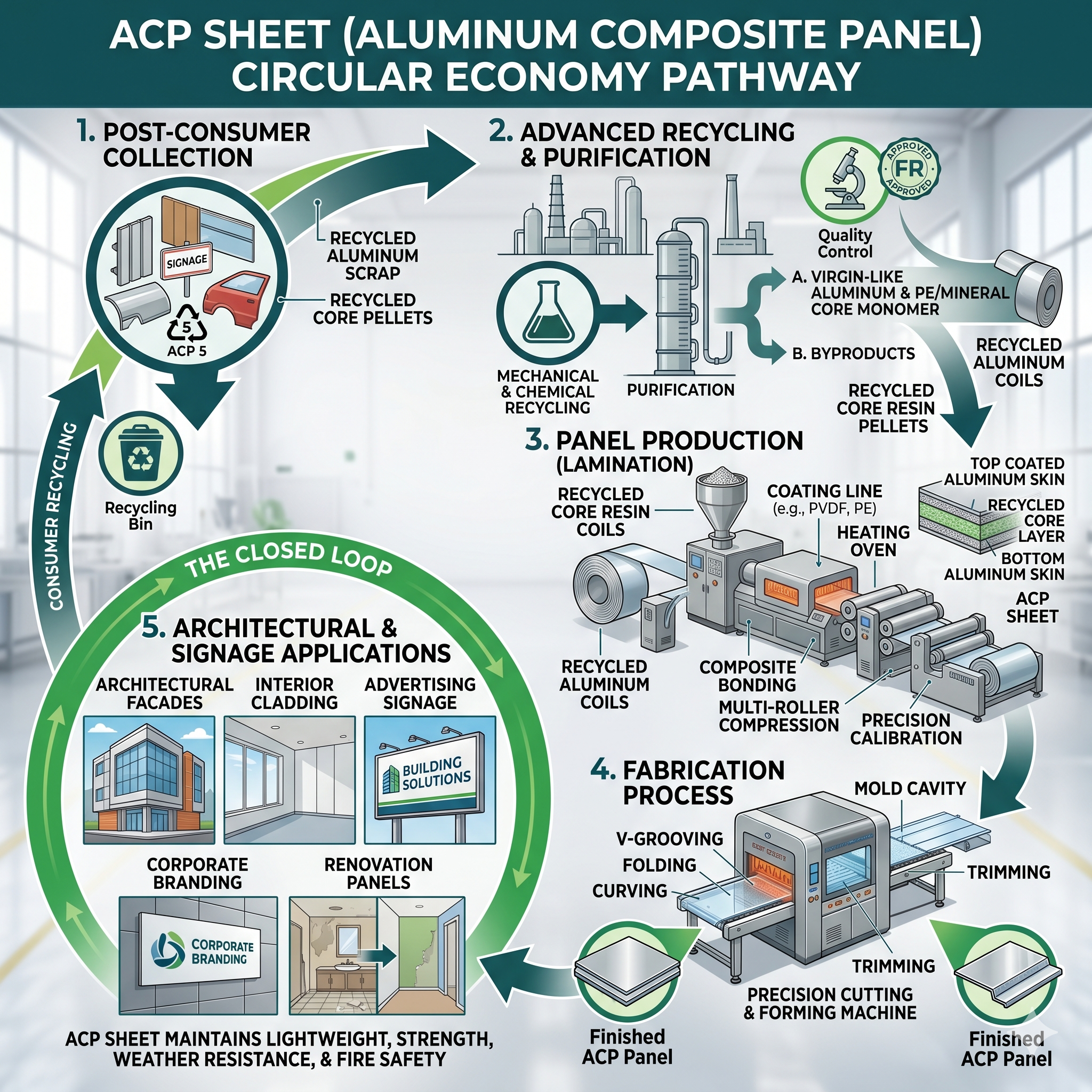 Fire resistance testing of ACP core